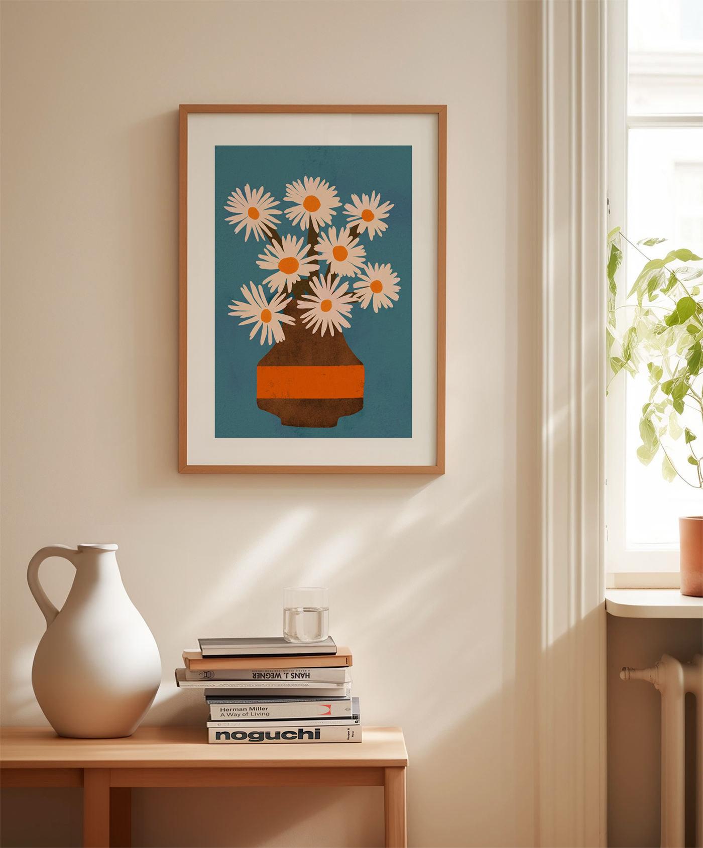 Graphic art print "Daisies for Dolores"-thumbmail-2