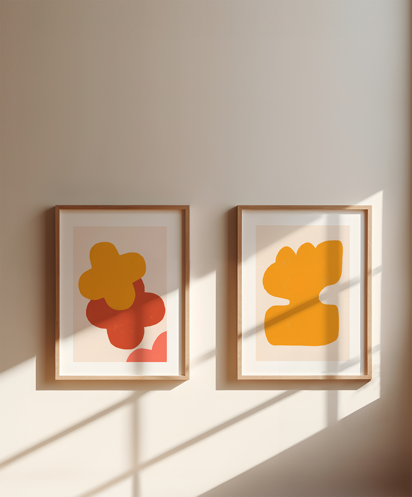 Graphic art print "Form Number 7: Clouds at Dawn"-thumbmail-3