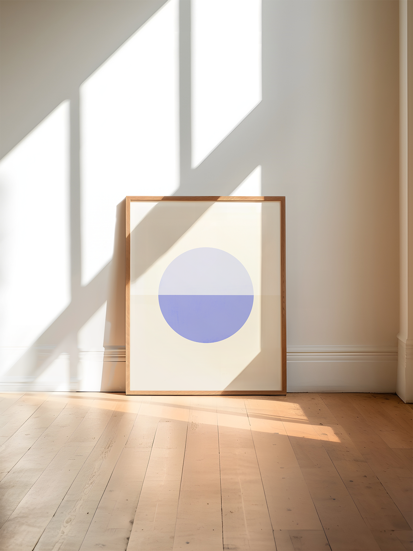 Graphic art print "Float: Periwinkle"-thumbmail-2