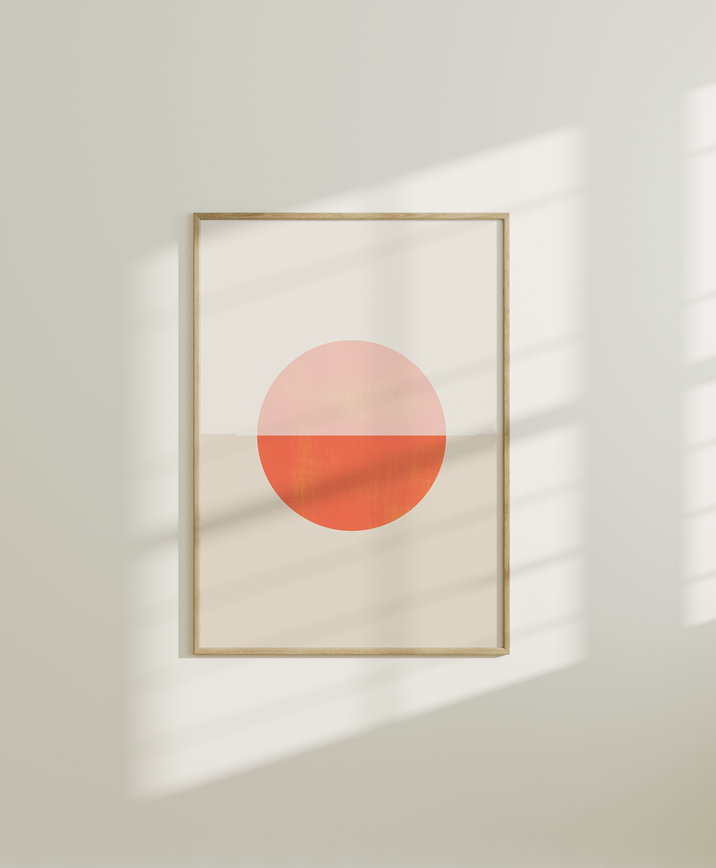 Graphic art print "Float: Orange"-thumbmail-2