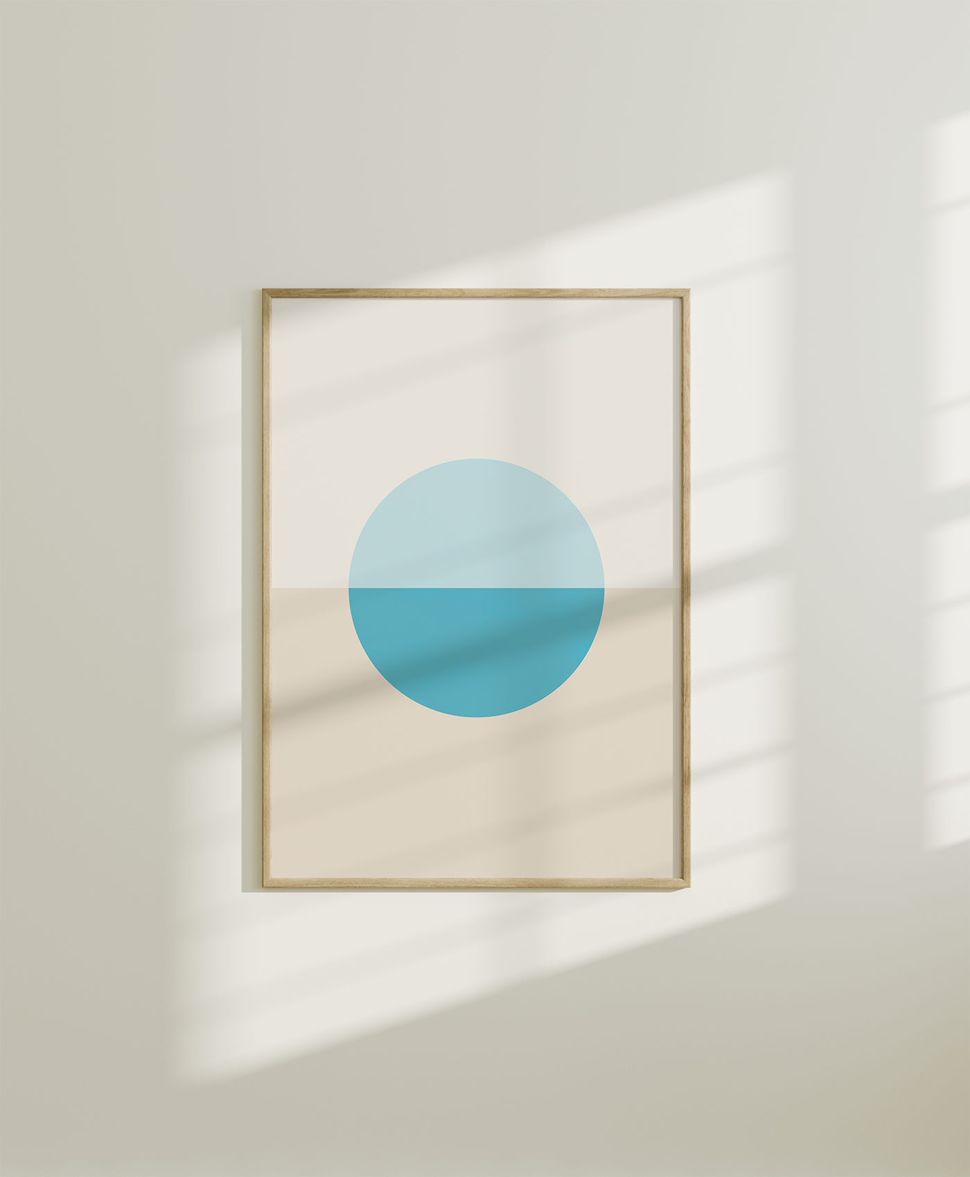 Graphic art print "Float: Blue"-thumbmail-2