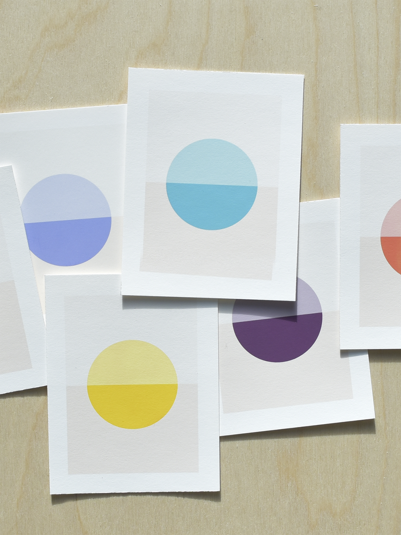 Graphic art print "Float: Periwinkle"-thumbmail-3