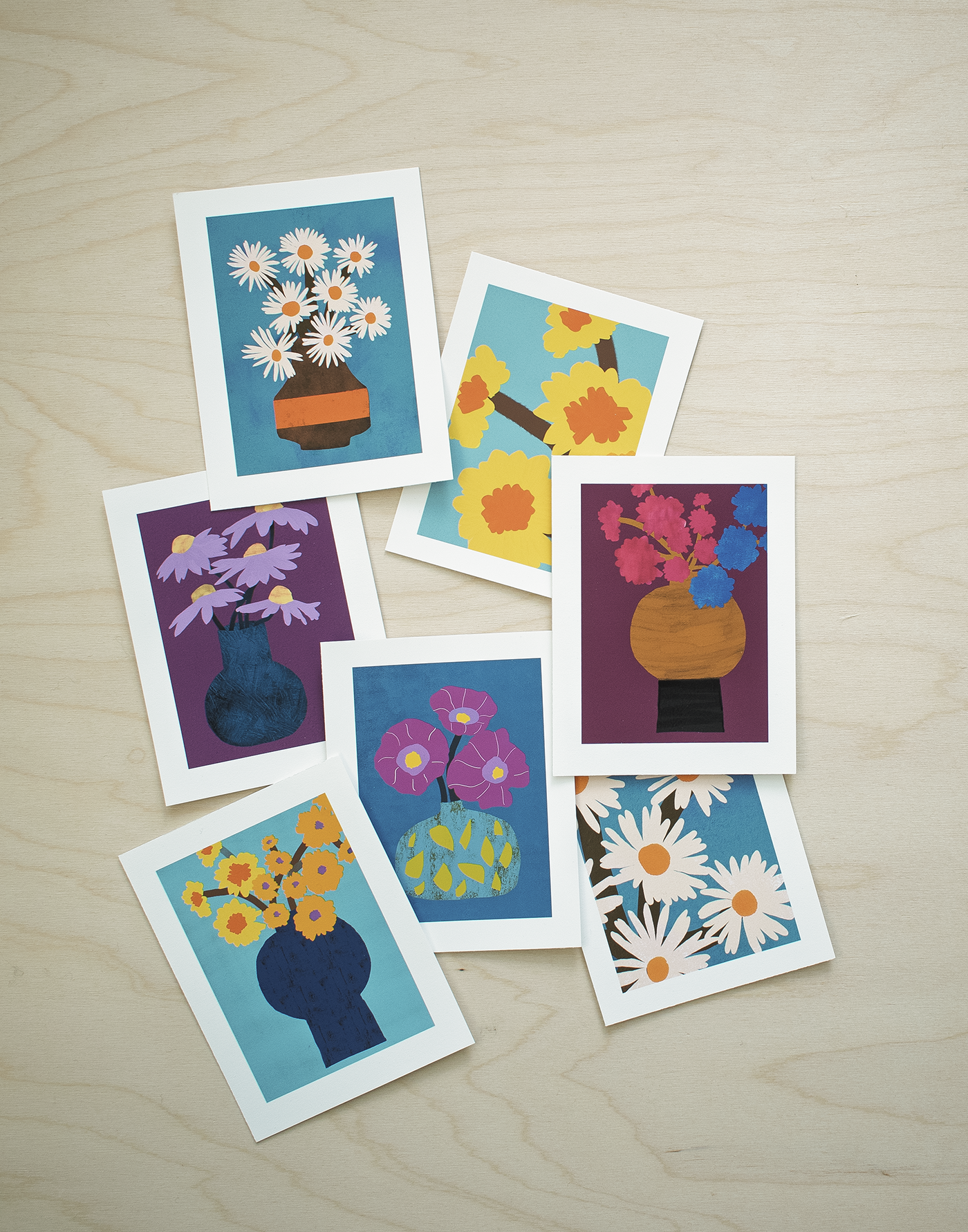 Graphic art print "Flowers Along Lamey's Mill (A)"-thumbmail-3