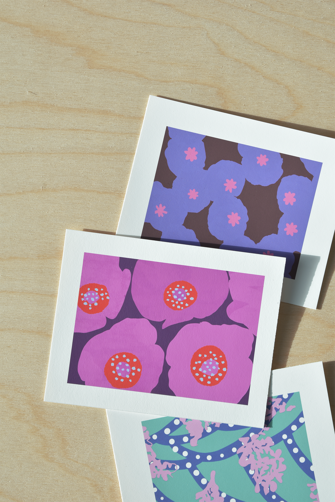 Graphic art print "Garden Pattern (Berries)"-thumbmail-2